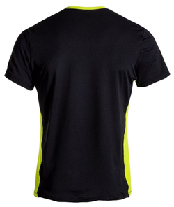 Теннисная футболка Joma Court Short Sleeve T-Shirt - black/green