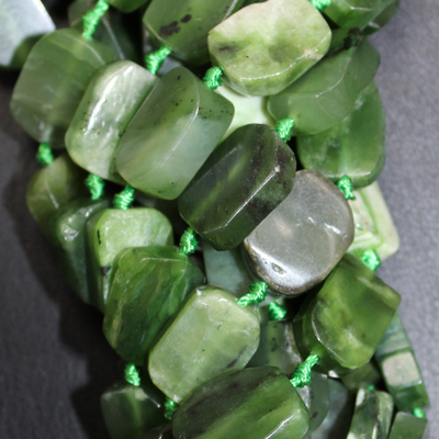 Нефрит Якутия срез 15мм