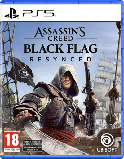 Assassin's Creed Black Flag Resynced (диск для PS5, интерфейс и субтитры на русском языке)