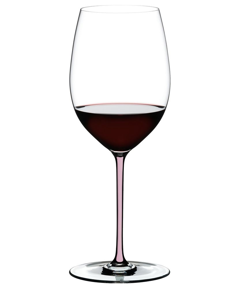 Riedel Fatto a Mano Фужер Cabernet/Merlot 625мл с розовой ножкой