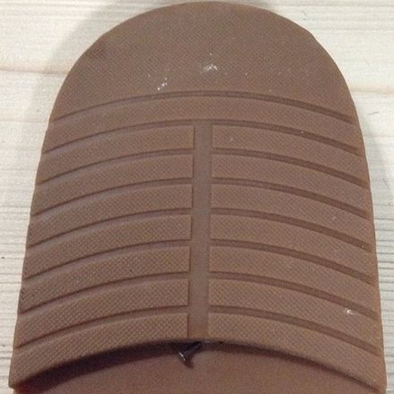 Набойки формованные Каучуковые 2344L №2 6х110х90мм, светло-коричневый