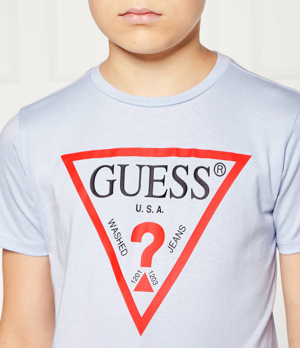 Футболка Guess - голубой(L73I55 K8HM0)