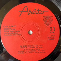 Винтажная виниловая пластинка LP Raul Gomez Instrumental (Cuba Куба 1977)