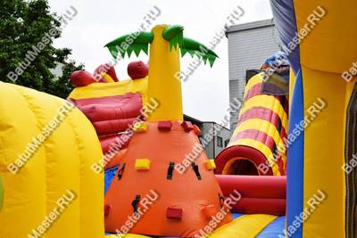 Надувной батут "Тропикана макси" 15*7*6 м