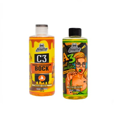 Набор для ручной мойки кузова A3 Сладкие дыньки+ воск C3