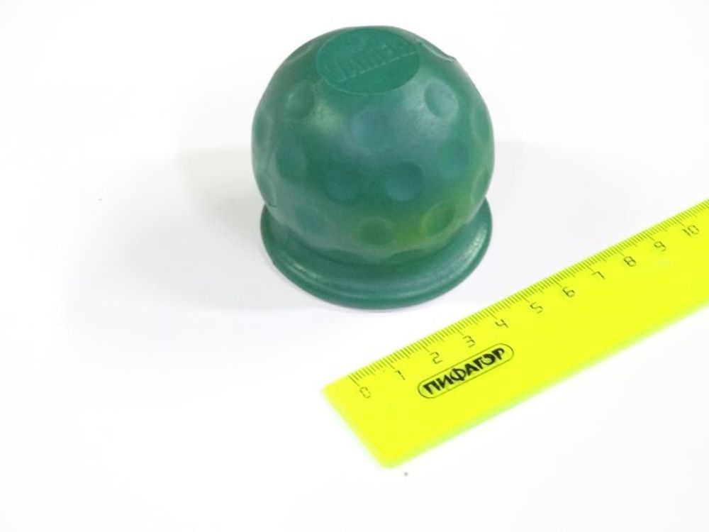 Колпачок фаркопа на шар зеленый (резин.) (VAMER)