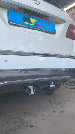 Фаркоп для Mercedes M, GL, GLS, GLE 2005-2019 Тип шара: A. Нагрузки: 3500/140 кг, MB 07