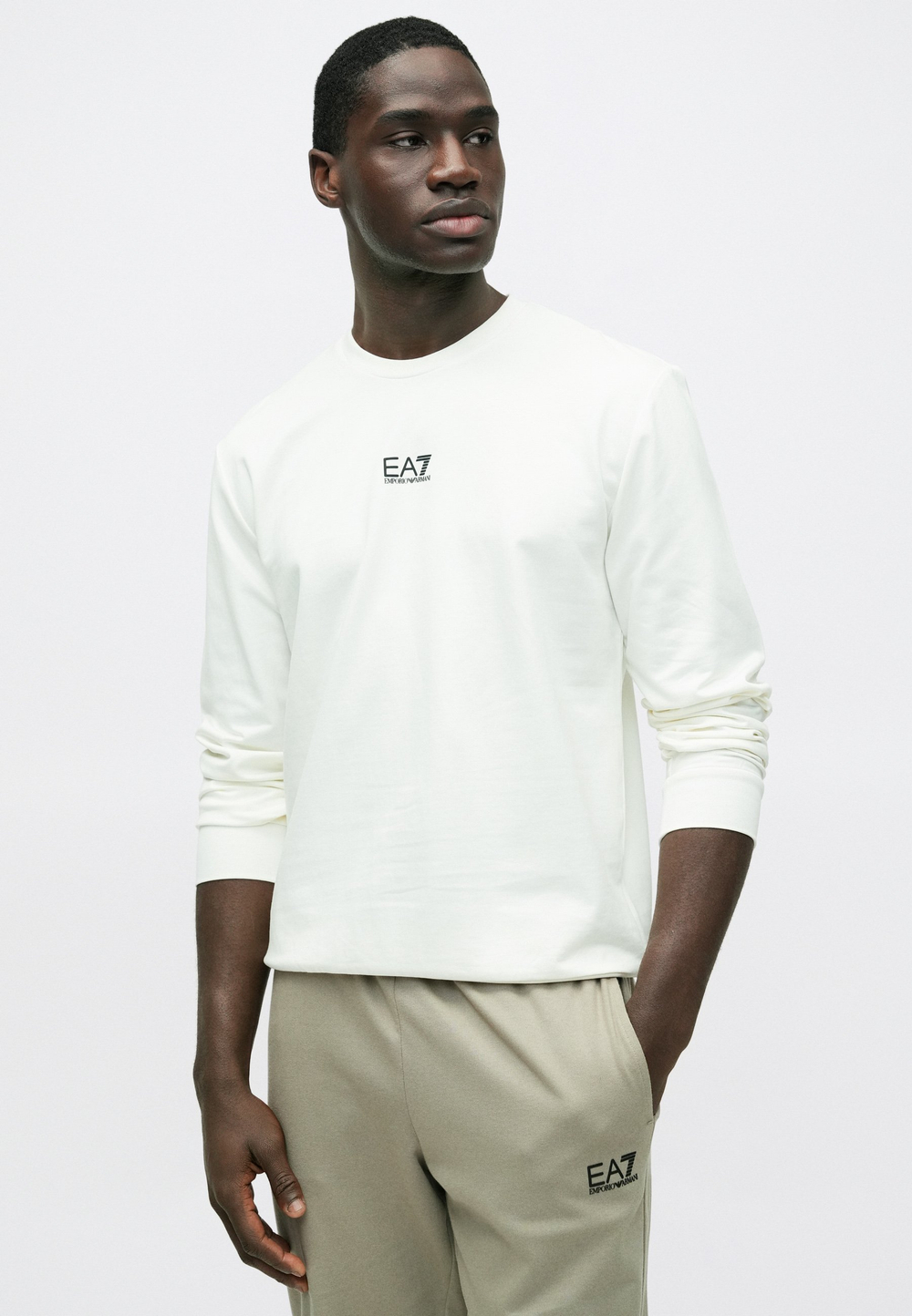 EA7 Emporio Armani UNISEX - Толстовка - Белый