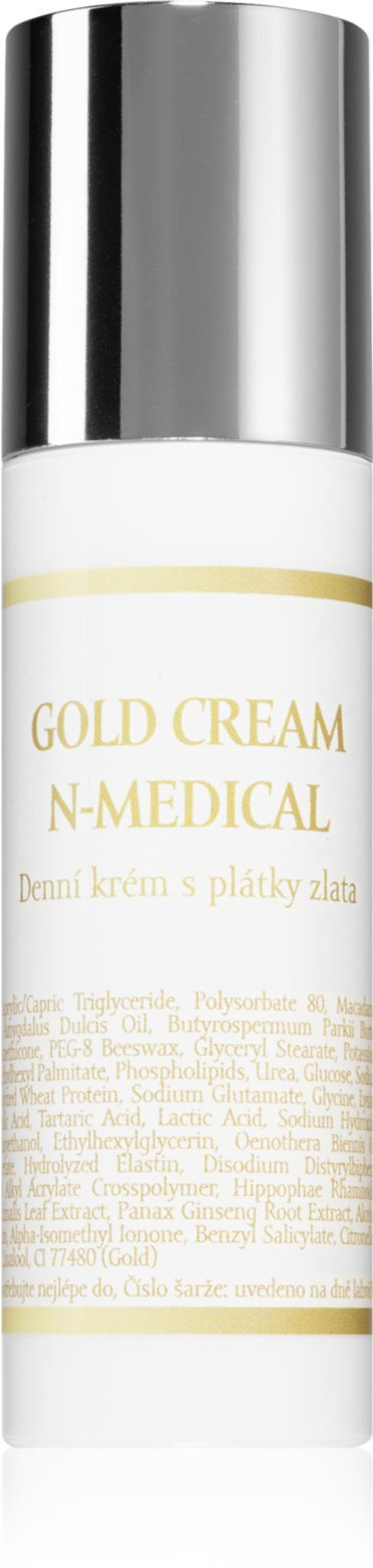 N-Medical Gold - осветляющий дневной крем с золотом /   50  ml  / GTIN 8594190490090