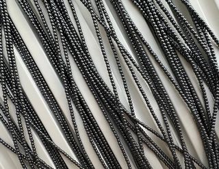 Нить бусин из гематита 2мм