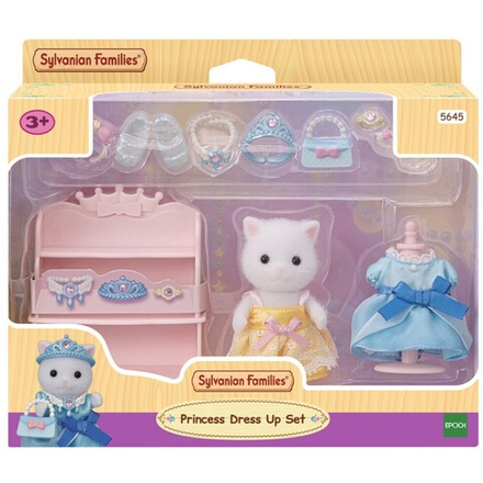 Sylvanian Families - Гардеробная принцессы + фигурка белой кошки 5645 / артикул   5645  / GTIN 5054131056455