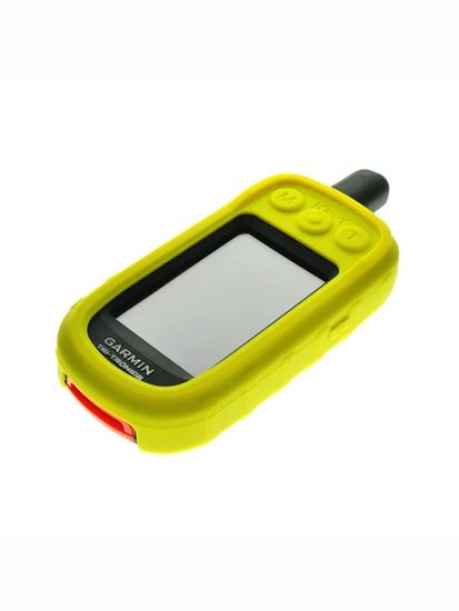 Чехол для Garmin Alpha 100 силиконовый (Желтый)