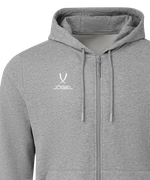 Худи на молнии ESSENTIAL Cotton FZ Hoodie, серый меланж