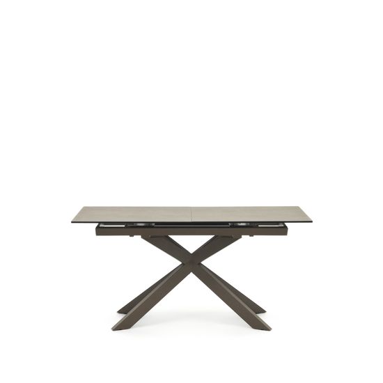 Atminda Раздвижной стол из керамики и стали с коричневой отделкой 160 (210) x 90 см Испания 