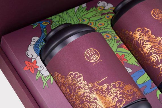 Подарочная упаковка "Новая волна"