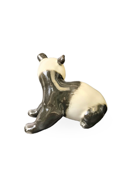 Фарфоровая статуэтка "Панда" ЛФЗ, СССР 1970 - 1986 гг.