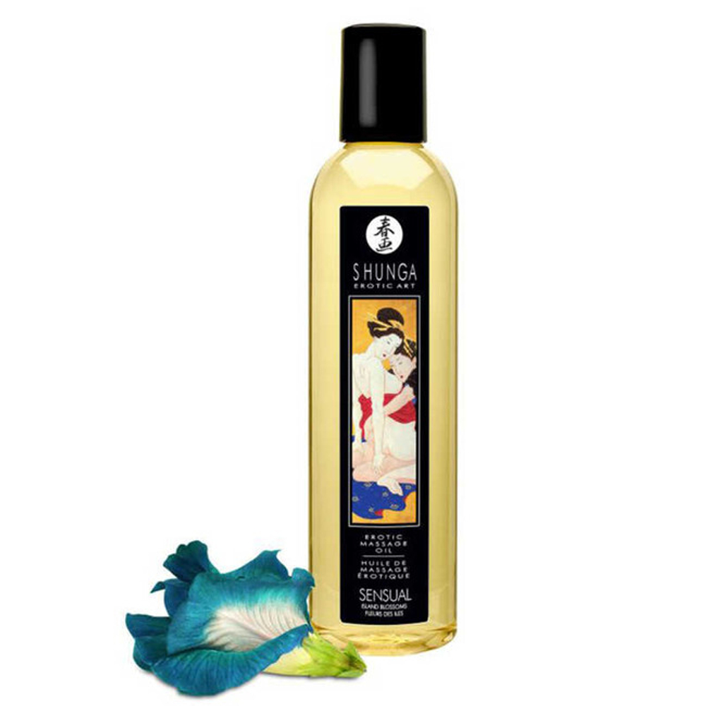 Масло массажное для тела Island Blossoms - 250 мл. (Цвет: прозрачный)