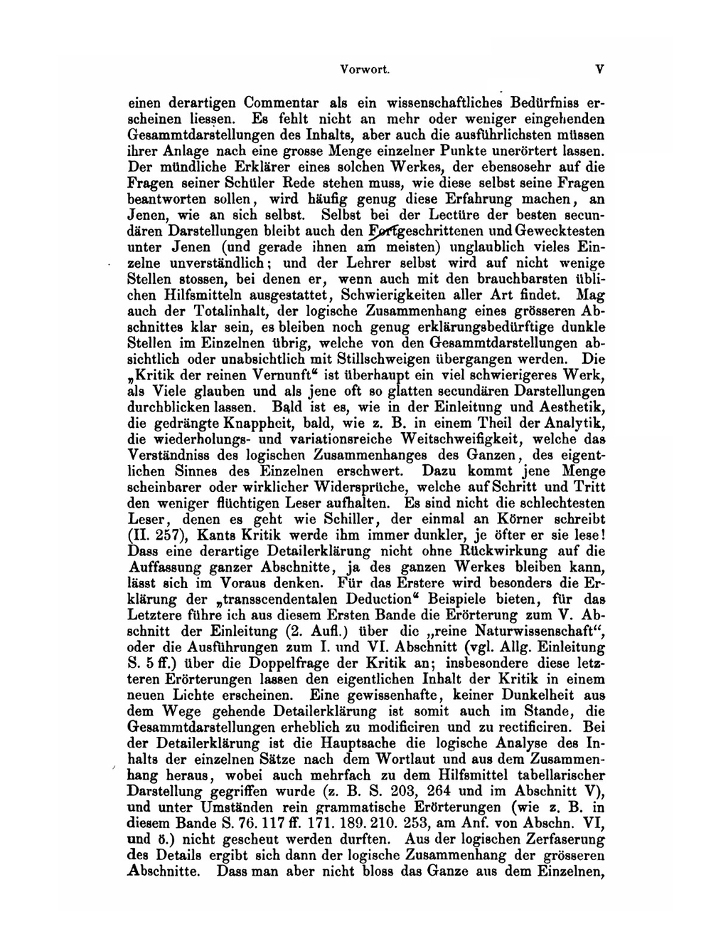 Commentar zu Kants Kritik der reinen Vernunft. Volume 1 | H. Vaihinger