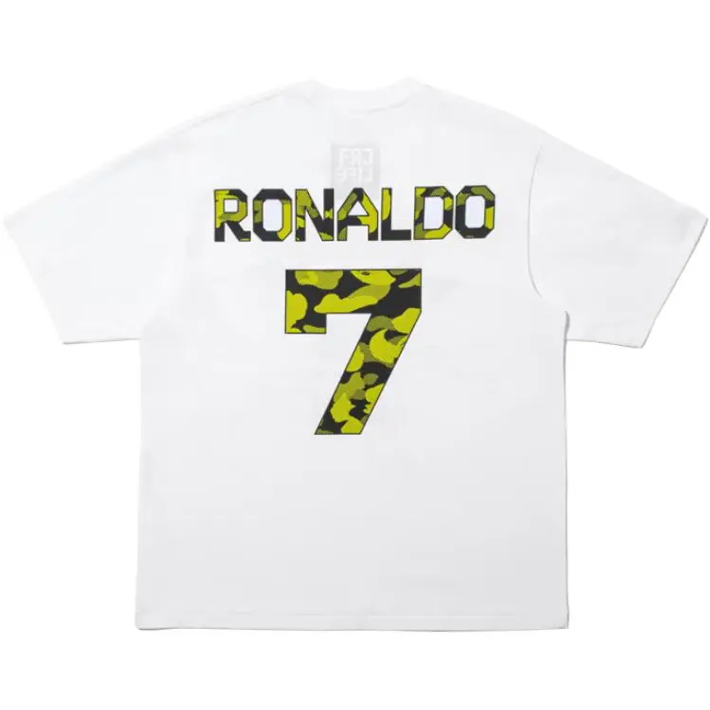 A Bathing Ape Bathing Ape Cr7 Life Футболка Regular Sleeve Bap Ss26 104