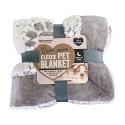 Лежак-матрас для животных "Люкс плюш с лапкой" Rosewood