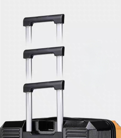 Чемодан Paul Frank "Far Trip" | 5 Weels+USB+Cup holder (Black&Orange)