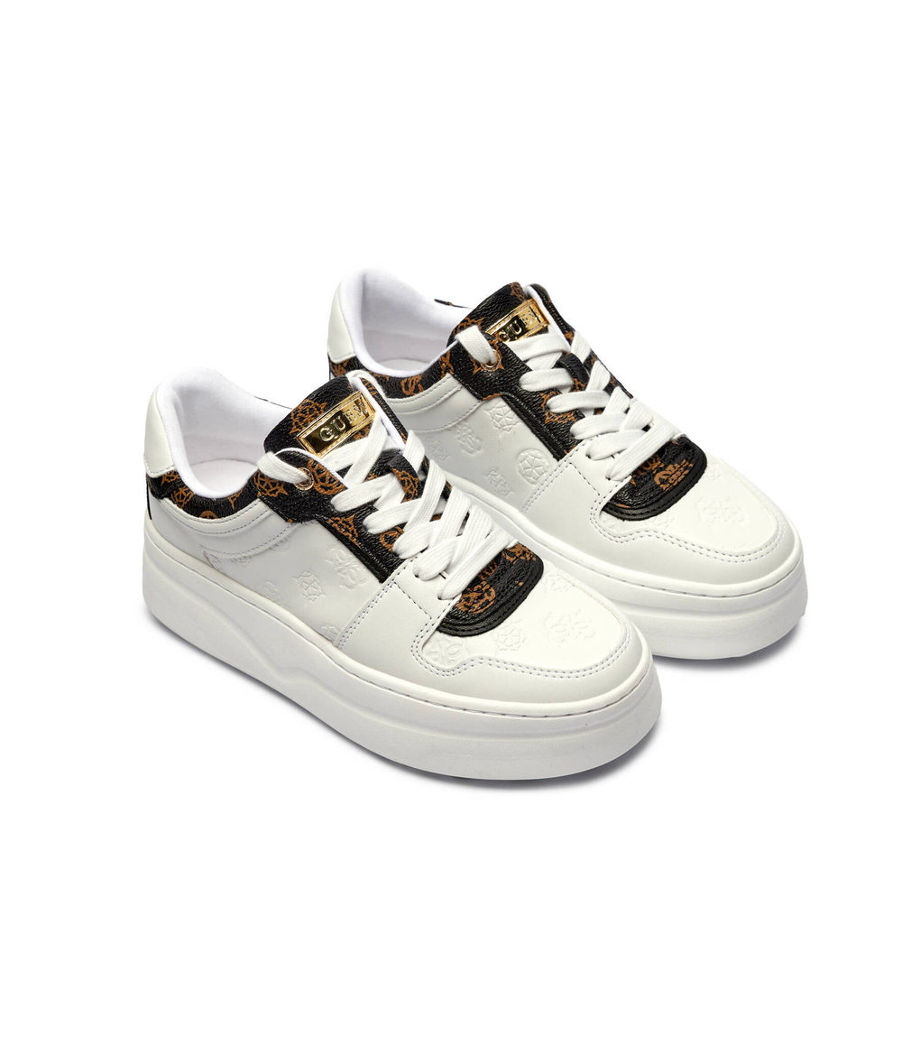 Кроссовки QUEENZ Guess - белый(FLTQNZ FAL12)