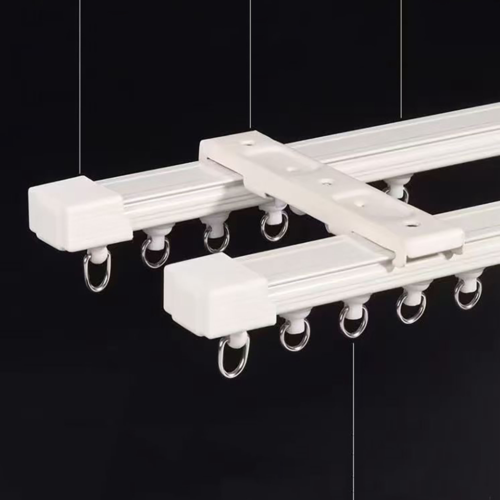 Карниз для штор, алюминиевый, потолочный и настенный монтаж