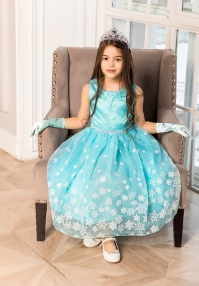 Платье сказочной принцессы  Эльзы**Snowflake**
