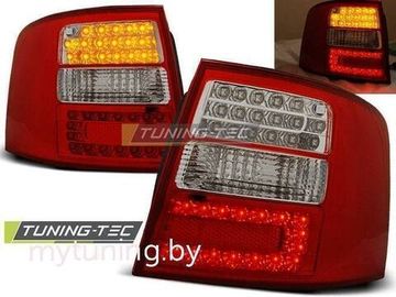 Задние фонари red white led для Audi A6 C5 avant