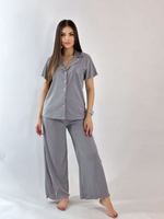 [m]Пижама штаны+рубашка к/р В0254
