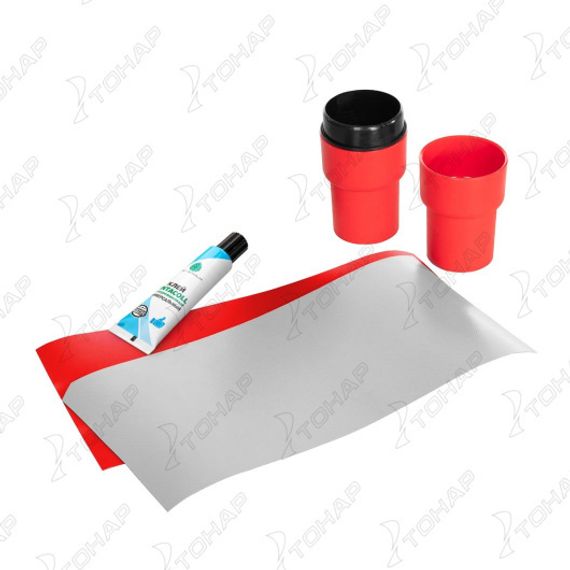 Лодка Тонар Алтай S340 LUXE белый/красный