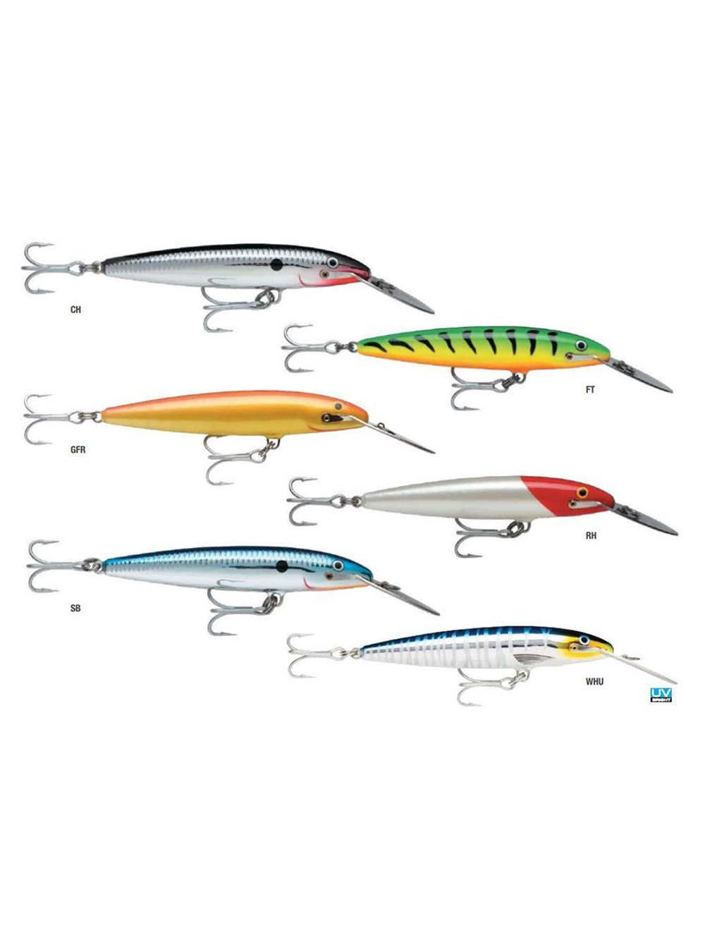 Воблер CountDown Magnum 07, 7см, 12г, цвет FT, тонущий