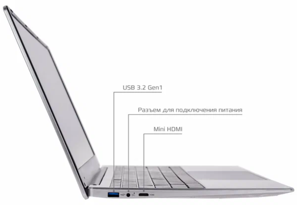 15.6" Ноутбук M1 R5 Pro (1920x1080, AMD Ryzen 5 4500U, RAM 20ГБ, SSD 256ГБ, AMD Radeon Graphics, Win 11 Pro)