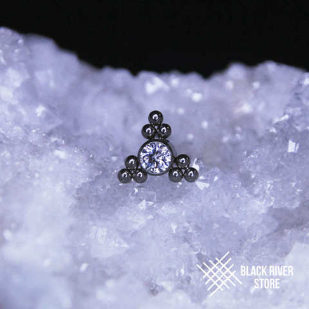 Three Fold Bead IG Crystal