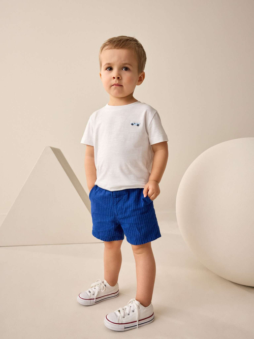 Шорты чинос для мальчика Next AG7-148, Синий