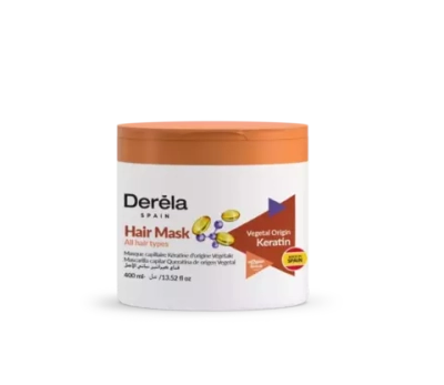 DERELLA  Маска для волос 400мл KERATIN/КЕРАТИН*12