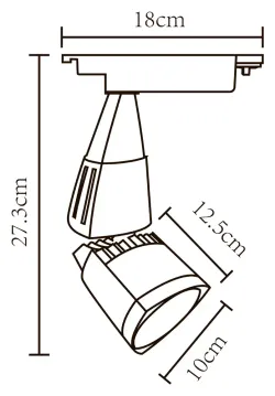 Трековый светильник Arte Lamp