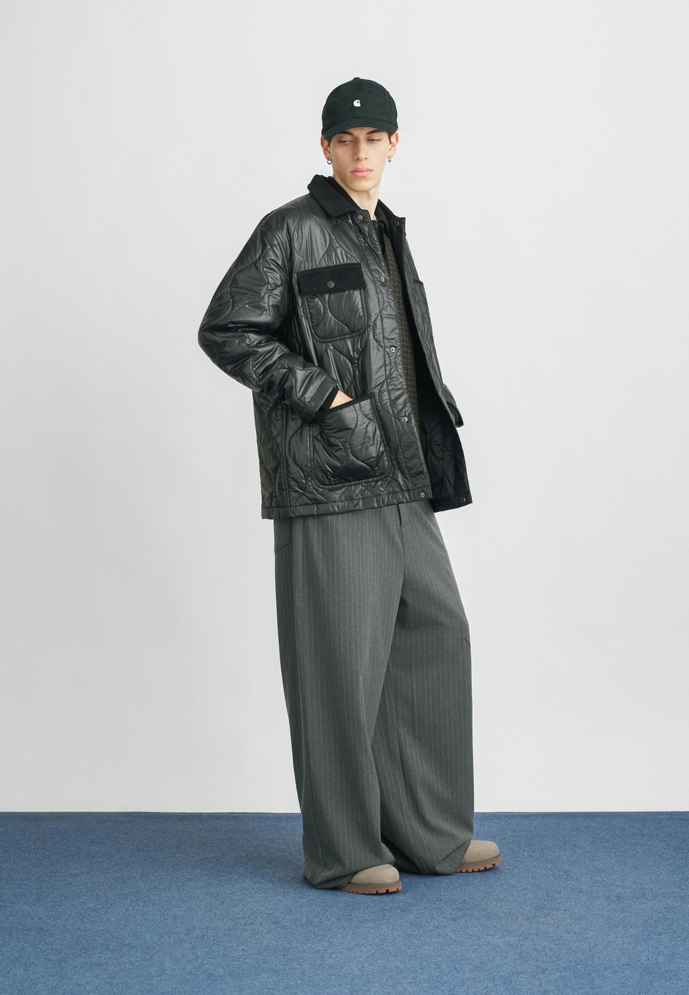 Carhartt WIP OSCAR - Демисезонная куртка - Чёрный