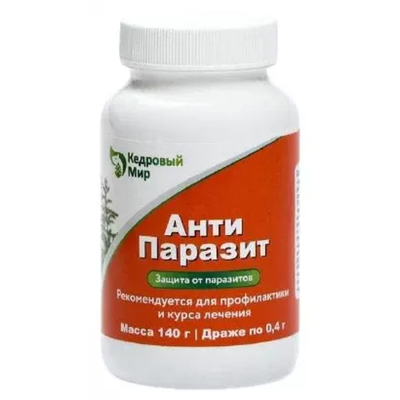 Драже, АНТИПАРАЗИТ, 140г