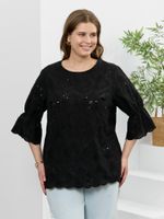 Блузка Милица-1 Виотекс ЧЕРНЫЙ-3
