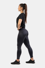 Брюки High Waist Glossy Look Bubble Butt Pants 586