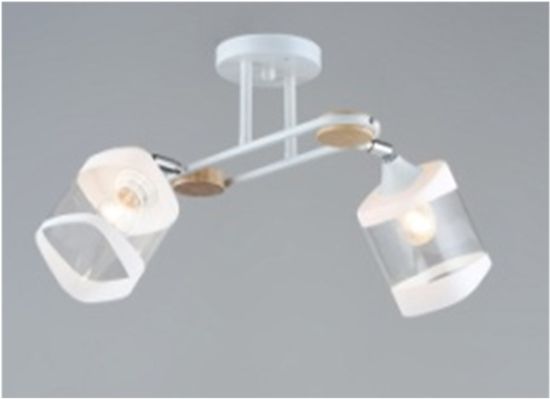 5079/2 WT+WOOD (6) Люстра (RL)