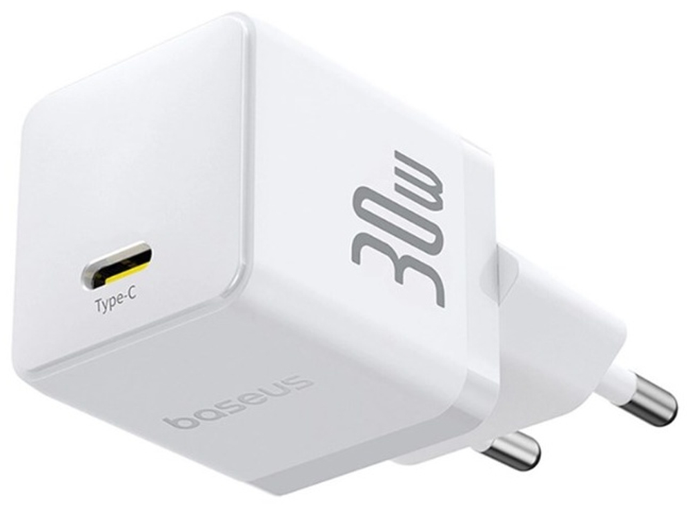 Зарядное устройство Baseus Palm 1C CCZC30CE USB Type-C 30 Вт белый