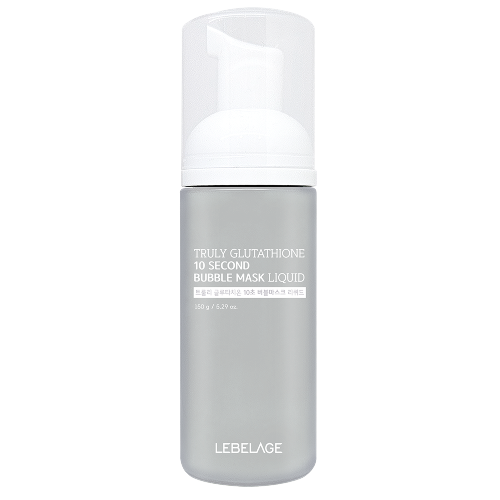 Маска для лица пузырьковая с глутатионом LEBELAGE Truly Glutathione Bubble Mask Liquid 150 гр