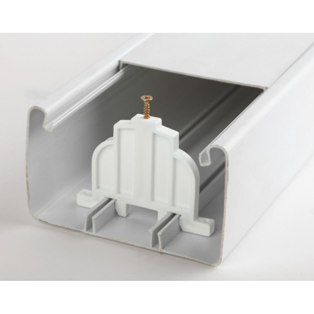 Суппорт электроустановочных изделий для парапетного кабель-канала ЭРА SKK-100-60-P 100х60мм 10 шт. | Кабель-канал парапетный