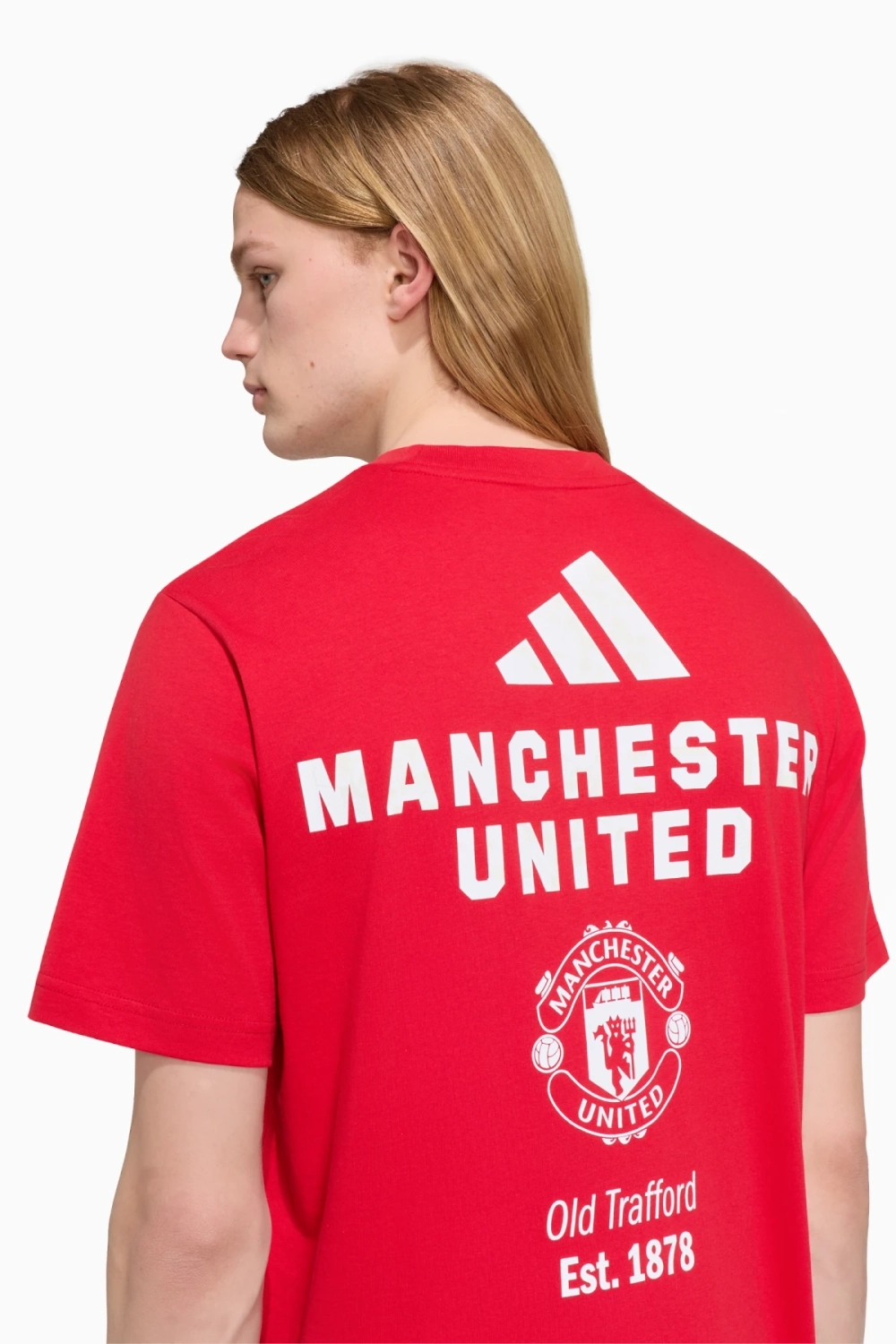 Футболка adidas Manchester United 26/27 Seasonal Graphic - красный