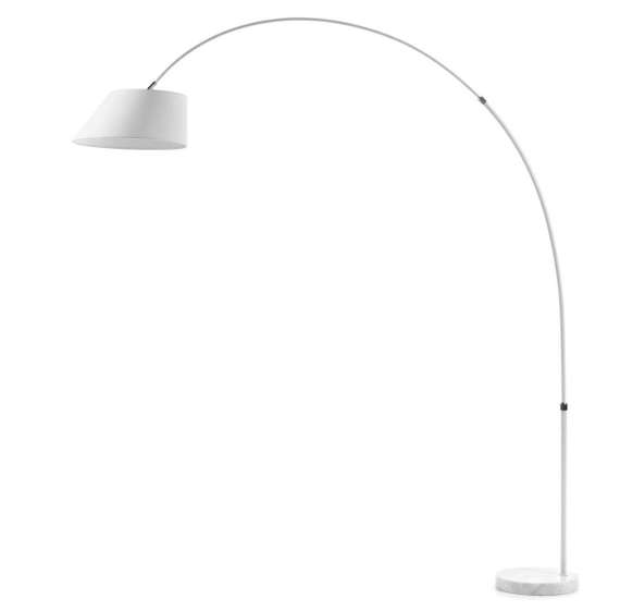 Торшер Lee белый