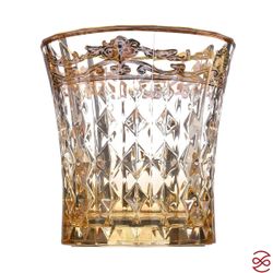 Набор стаканов для виски медов.золото TIMON Lady Diamond 270 мл