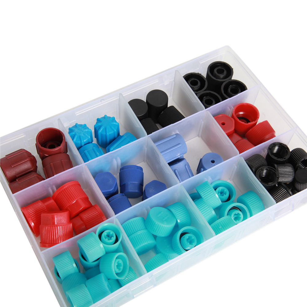 Комплект колпачков на ниппель автокондиционера 77 шт. ОДА Сервис ODA-9005