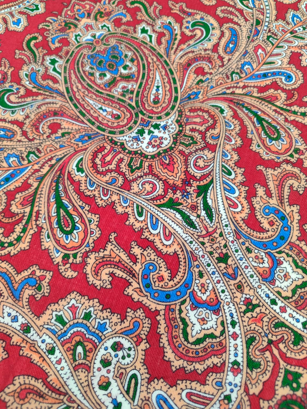 Павловопосадский платок Оберег 1638-5